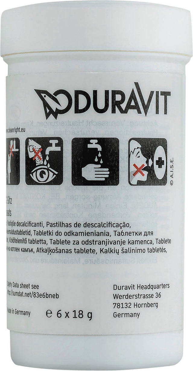 DURAVIT Entkalkungstabletten 6er-Pack für SensoWash Dusch-WC