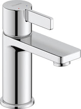 Duravit D-Neo Einhebel-Waschtischmischer mit Zugstange, Chrom – 94 mm Ausladung