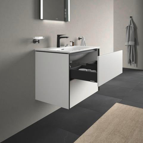 DURAVIT Viu Möbelwaschtisch 730 mm Weiß mit Überlauf und Hahnlochbank