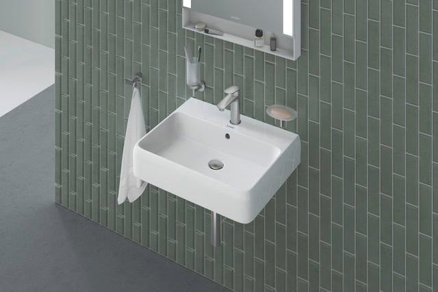 DURAVIT Starck T Handtuchhaken Chrom – Doppelhaken mit verdeckter Wandmontage