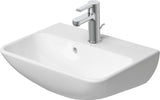 DURAVIT ME by Starck Handwaschbecken 450 mm mit Überlauf, 1 Hahnloch, weiß seidenmatt