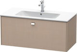 Duravit Brioso Waschtischunterbau 620 mm betongrau matt mit 1 Auszug und Soft-Close