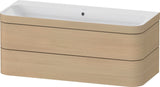 Duravit Happy D.2 c-bonded Waschtischset 1175 mm wandhängend mit 2 Schubkästen und Tip-on Technik
