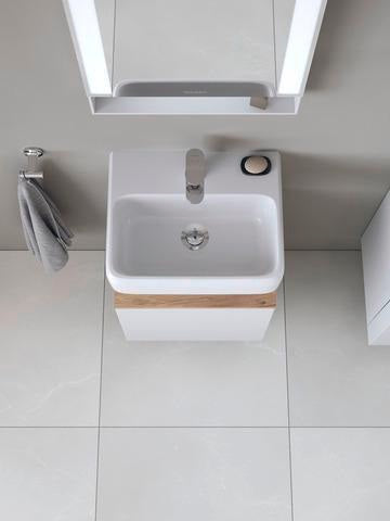 DURAVIT Wave Einhebel-Waschtischmischer S mit Zugstange, Gold Poliert, 95 mm Ausladung