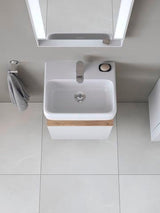 DURAVIT Wave Einhebel-Waschtischmischer S mit Zugstange, Gold Poliert, 95 mm Ausladung