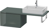 DURAVIT L-Cube Konsolenunterschrank 620 mm Amerikanischer Nussbaum mit 1 Auszug