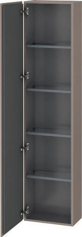 Duravit Hochschrank L-Cube 243x400x1760mm, 1 Tür links, Leinen – Wandhängend mit Soft-Close