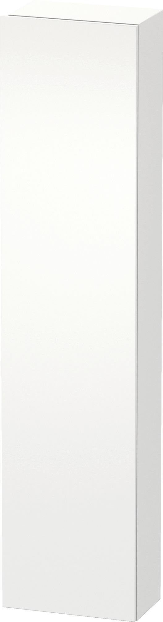 DURAVIT DuraStyle Hochschrank 400 mm betongrau matt, 1 Tür links, Soft-Close