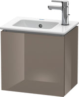 Duravit L-Cube Waschtischunterbau 420 mm wandhängend, 1 Tür links, flannel grey hochglanz