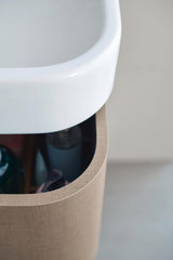 Duravit Happy D.2 Möbelwaschtisch 800 mm mit Überlauf, 1 Hahnloch, weiß – wandhängend