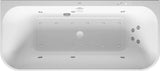 DURAVIT Whirlwanne Happy D.2Plus 1800x800mm Acryl Graphit Supermatt Vorwand