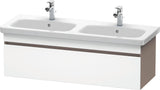 Duravit DuraStyle Waschtischunterbau 1230 mm betongrau matt – wandhängend, 1 Auszug, Soft-Close