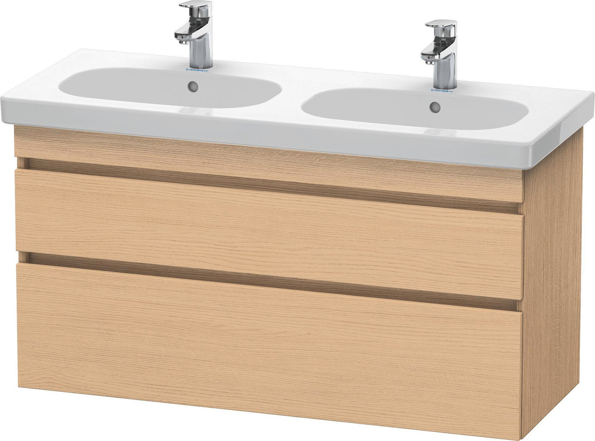 Duravit DuraStyle Waschtischunterbau 1150 mm, 2 Schubkästen, weiß matt – wandhängend