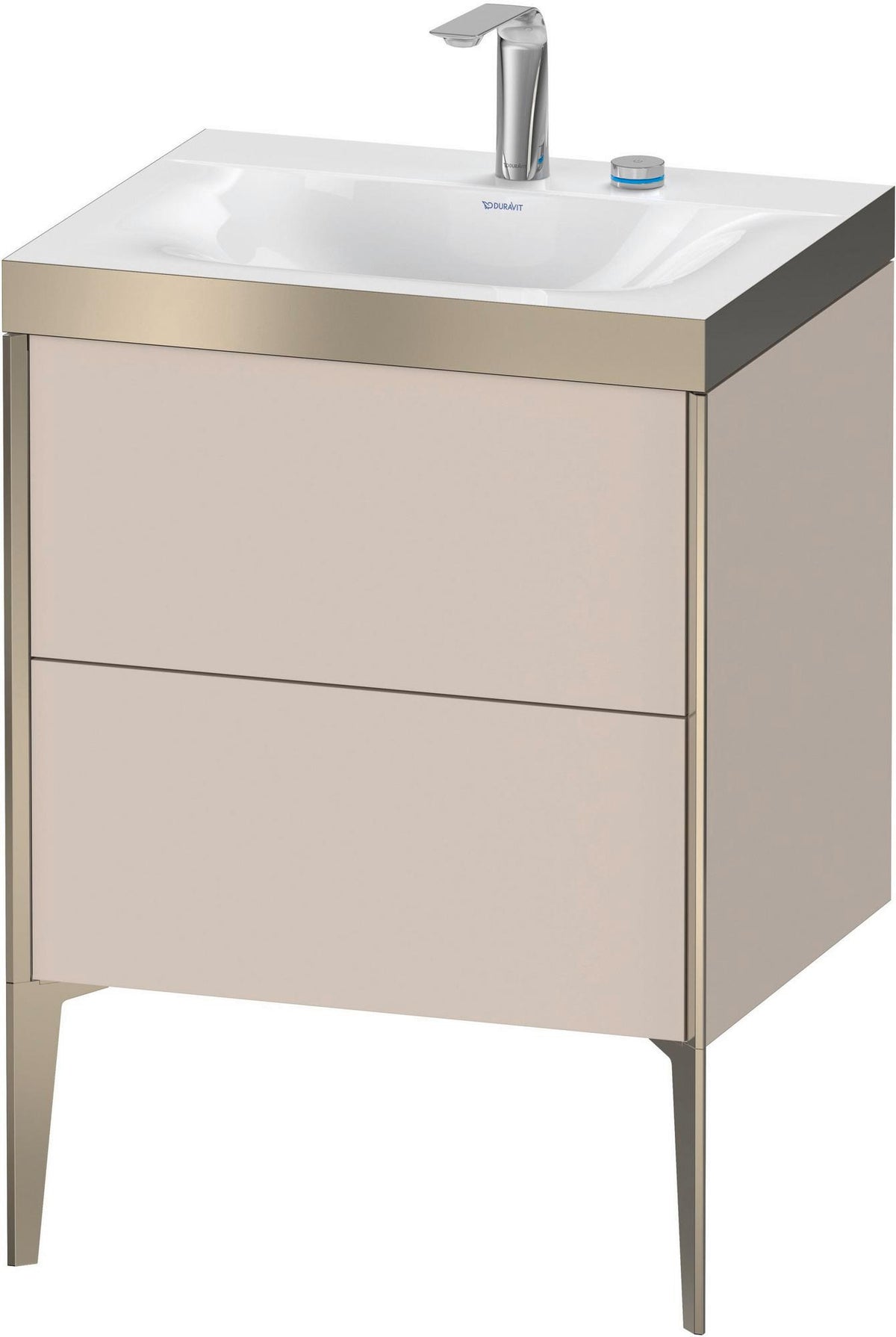 DURAVIT XViu c-bonded Waschtischunterbauset 600 mm mit Push-Open und Soft-Close