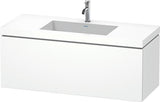 Duravit L-Cube Waschtischset 1200x480mm mit Vero Air Möbelwaschtisch, wandhängend, ohne Überlauf