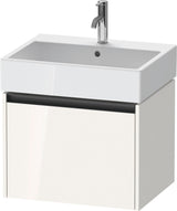 Duravit Ketho.2 Waschtischunterbau 584 mm betongrau matt – wandhängend, 1 Auszug, Soft-Close