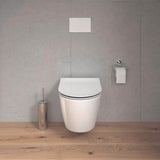 DURAVIT Wand-WC Soleil by Starck 480 mm spülrandlos von Philippe Starck – Weiß Glänzend