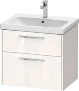 DURAVIT D-Code 2.0 Wandhängender Waschtischunterbau 634 mm Eiche mit Soft-Close