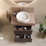 Duravit Balcoon Aufsatzbecken 450x450 mm weiß geschliffen mit Ablaufventil