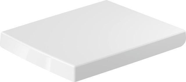 DURAVIT WC-Sitz 2nd floor mit SoftClose und Edelstahl-Scharnieren, weiß