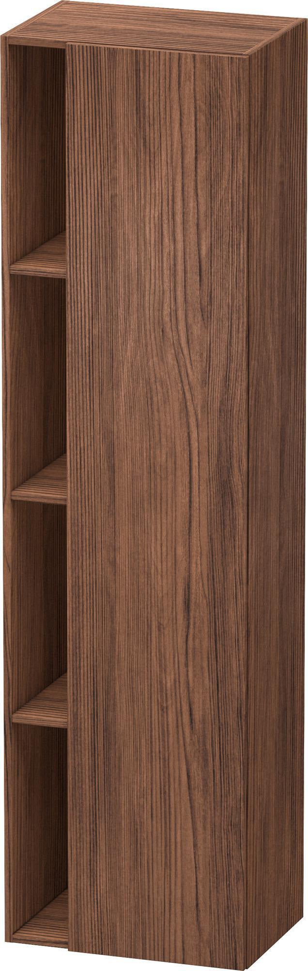 DURAVIT DuraStyle Hochschrank 360x500x1800mm, 1 Tür links, weiß matt – Wandhängend mit Soft-Close