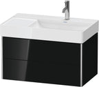 schwarz hochglanz / Mitteldichte Faserplatte (MDF) / schwarz