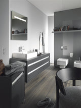 DURAVIT Aufsatzbecken Vero Air 600 mm mit Überlauf, Hahnlochbank und geschliffener Oberfläche in Weiß