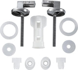 Duravit Scharnier-Set für WC-Sitz Universal Ersatzteil Edelstahl 0061681000