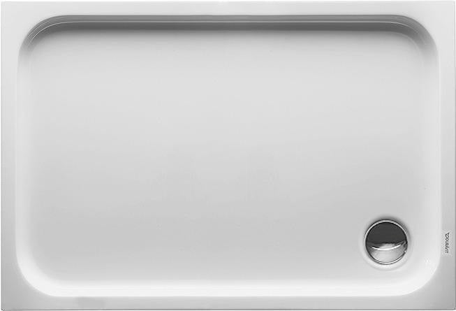 DURAVIT D-Code Duschwanne 1100x750x85 mm Weiß Sanitäracryl Rechteckig