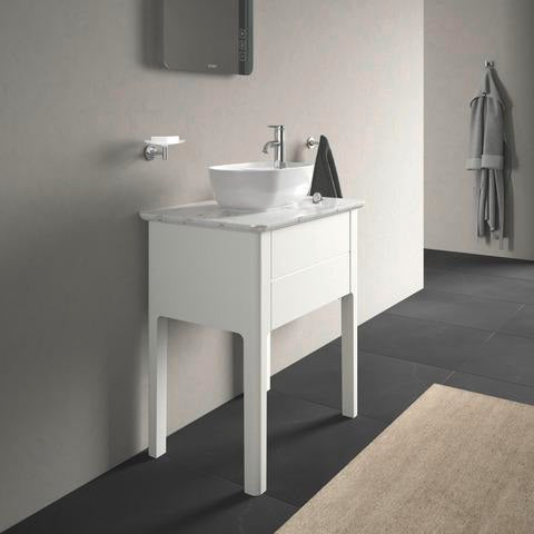 DURAVIT Luv Waschtischunterbau bodenstehend 638 mm weiß seidenmatt mit 1 Auszug