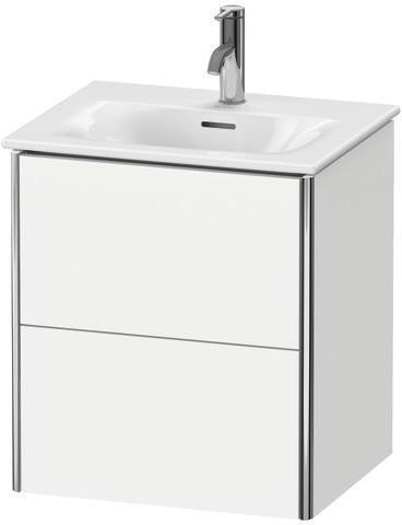 Duravit XSquare Waschtischunterbau 560x510x418 mm, 2 Schubkästen weiß matt