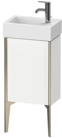 Duravit Waschtischunterbau XVIU 493 mm Pro Cha ma TA li ta s-matt – bodenstehend, 1 Tür, Aluminiumprofil
