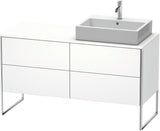 DURAVIT XSquare Waschtischunterbau betongrau matt 1400 mm mit 4 Auszügen