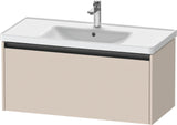 DURAVIT Ketho.2 Waschtischunterbau 984 mm betongrau matt mit Auszug