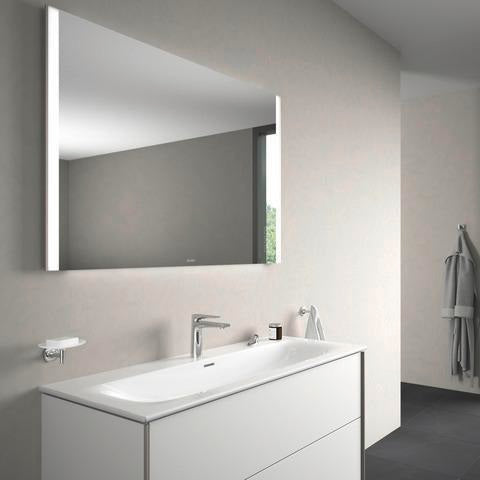 DURAVIT Viu Möbelwaschtisch 1230 mm, Weiß, mit Überlauf & WonderGliss – für Wandmontage