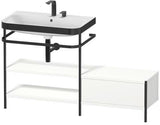 Duravit Happy D.2 Plus Waschtischunterbau 1400 mm mit Metallkonsole supermatt