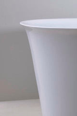 DURAVIT White Tulip Freistehbadewanne 1600x800 mm Sanitäracryl Weiß mit 2 Rückenschrägen