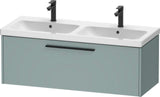 DURAVIT D-Code 2.0 Waschtischunterbau wandhängend 1184 mm mit 1 Auszug, Griff Chrom, Basalt Matt