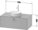 DURAVIT White Tulip Waschtischunterbau 1000 mm, 1 Auszug, wandhängend, weiß seidenmatt
