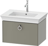 DURAVIT White Tulip Waschtischunterbau 684 mm, 1 Auszug, wandhängend, weiß seidenmatt