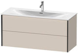 Duravit Waschtischunterbau XVIU 1210x557x480mm 2 Schubkästen Pro Cha ma ta s-matt