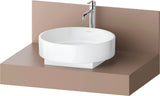 Duravit Balcoon Konsole 800x370x550 mm mit mittigem Ausschnitt, Elfenbein Matt