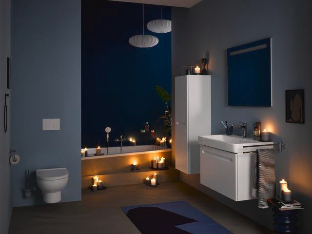 Duravit No.1 Badewanne 1500x800 mm Trapezform mit 1 Rückenschräge Weiß Einbauwanne