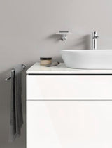 DURAVIT Starck T Handtuchhalter, 2-armig, schwenkbar, Chrom, 50x46,5x80 mm