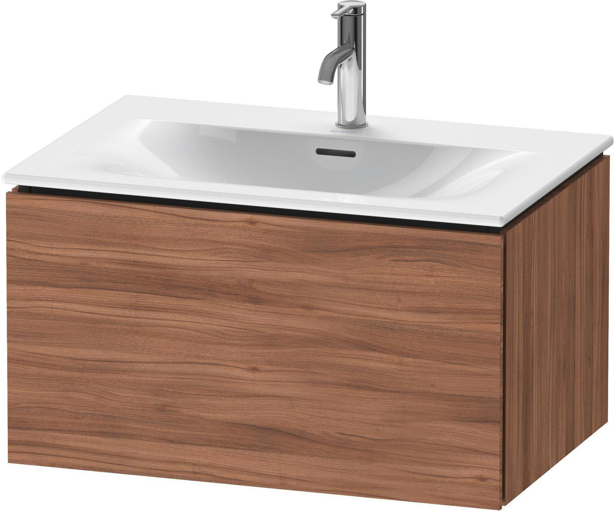 Duravit L-Cube Waschtischunterbau wandhängend 720 mm weiß matt mit 1 Auszug und Tip-On-Technik