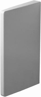 DURAVIT Urinal-Trennwand Starck 3 400 x 705 mm, weiß, Keramik, 12 mm Stärke
