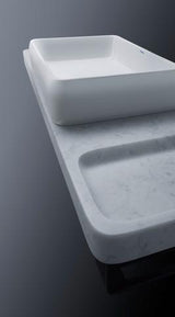 DURAVIT Qatego Aufsatzbecken mit Konsole 1000 mm Weiß Hochglanz HygieneGlaze