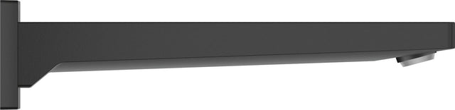 DURAVIT Manhattan Wanneneinlauf Ausladung 189 mm in Schwarz Matt – Messing, mit Rosette