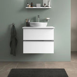 DURAVIT Sivida Aufsatzwaschtisch 400 mm rund DuroCast Plus ohne Überlauf