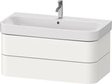 Duravit Waschtischunterbau Happy D.2 Plus 975 mm taupe supermatt mit Tip-On-Technik